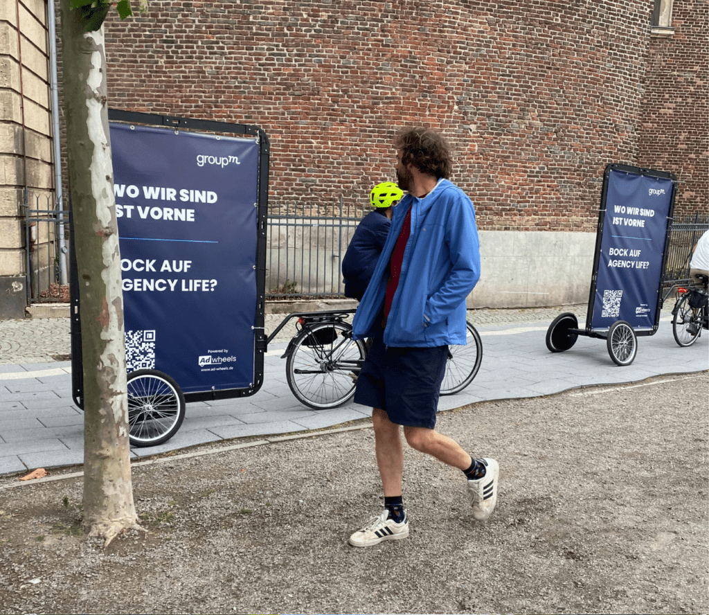 Mobile Außenwerbung in Düsseldorf ist ein echter Hingucker