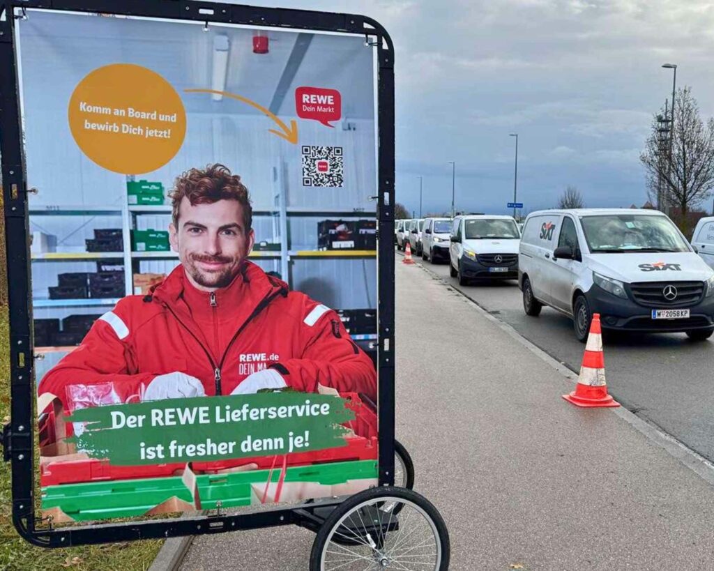 Mobile Außenwerbung in München