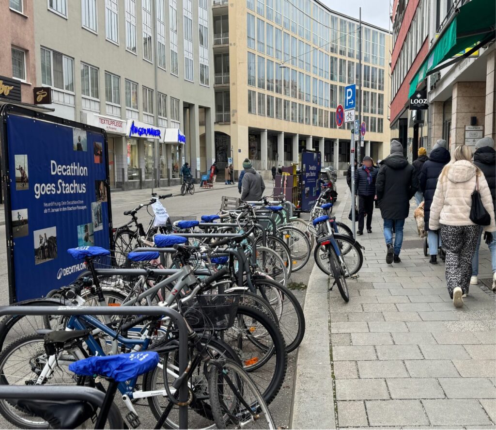 Mobile Außenwerbung in München macht einfach Eindruck